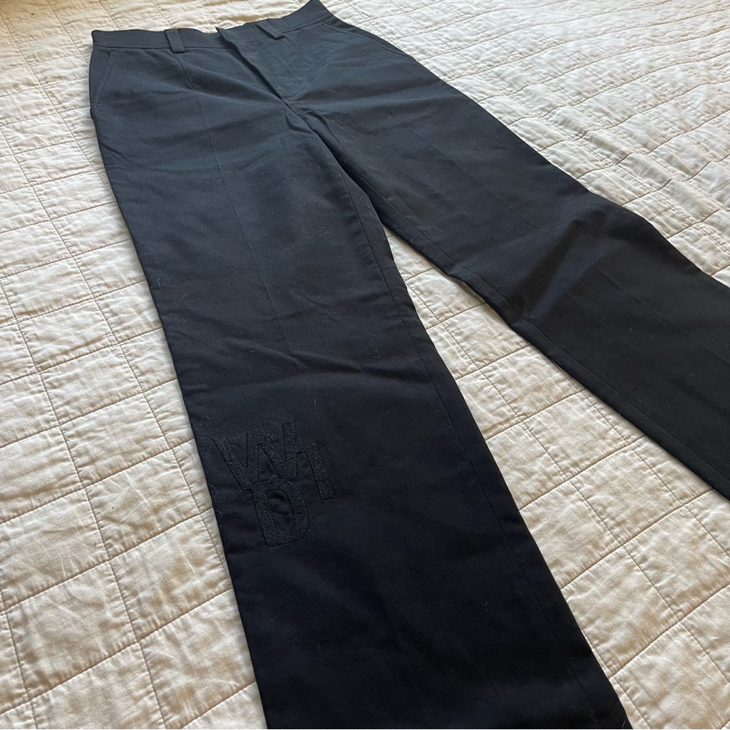 We11done Embroidered Trouser